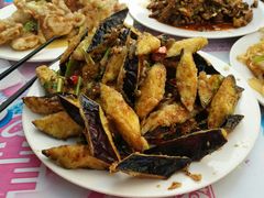 风味茄子-三点小吃(山大店)