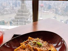番茄牛肉酱汁意大利粗管面-上海柏悦酒店·世纪100牛排馆