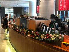 自助取餐区-星巴克(深圳香港大学深圳医院店)