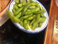 盐水毛豆-三里屯土灶炖公鸡地锅鸡(江东店)