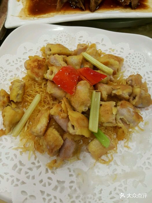 竹溪私厨酒家-煎焗竹肠-菜-煎焗竹肠图片-广州美食-大众点评网