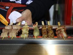 苏叶鸡皮虾-鸟串烧Yakitori