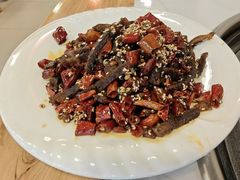 干煸牦牛肉丝-草原三宝汤锅