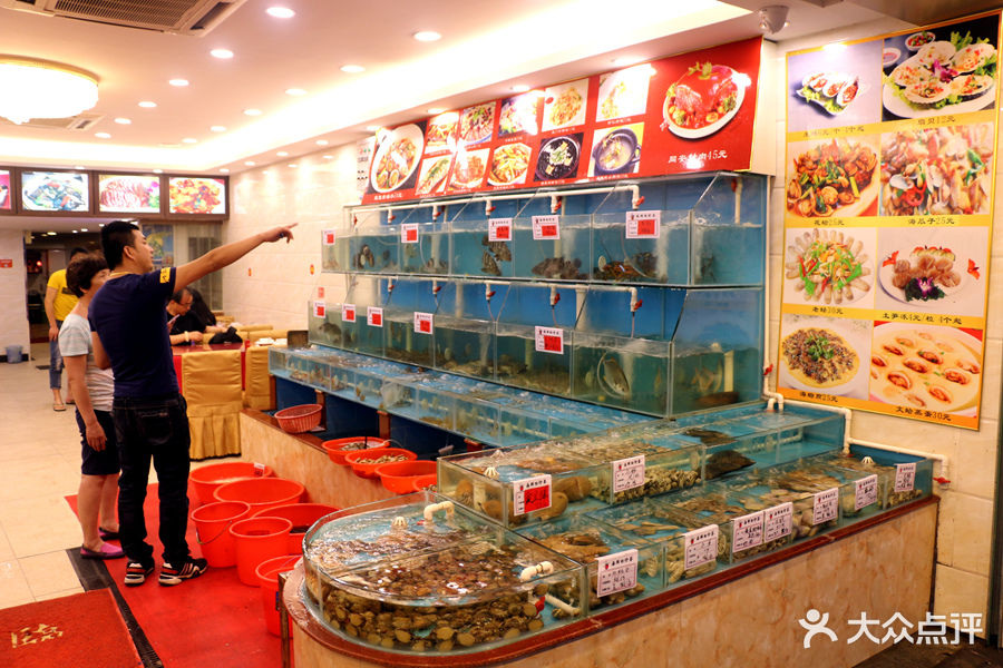 小魚海鮮大排檔(中山路店)海鮮池圖片 - 第40張