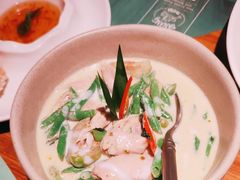 中部绿咖喱鸡肉-帕蓝·暹罗料理(曲阳店)