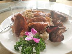 失传菜脆皮糯米鸡-水乡人家私房菜(逢简店)