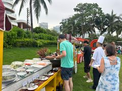 -JW万豪厨房餐厅·滨海草坪烧烤·海鲜·海景(三亚绿发山海天JW万豪酒店)