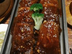 铁板日式蝶鱼尾-老广酒楼(樱花店)