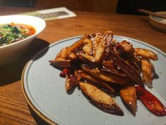风味茄子-薇酌饮·陕西菜(南门外店)
