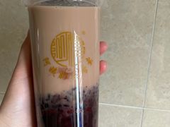 血糯米奶茶+黑糖珍珠-阿姨奶茶专卖(舌涧道杭州惠民路创始店)