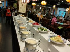 自助取餐区-清心素食自助餐厅(夫子庙店)