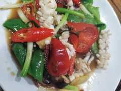 花菜炒咸肉-潮粥馆(长江花园店)