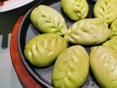 生煎菠菜汁和牛粿-望湘园·小雅(德基店)