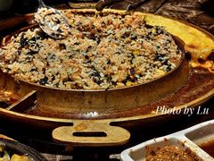 手抓金枪鱼虾籽饭-猪啊牛呀羊啊铜盘烤肉(正大广场店)