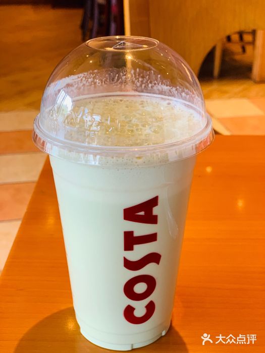 costa coffee(济南领秀城店)栀子春抹茶拿铁图片