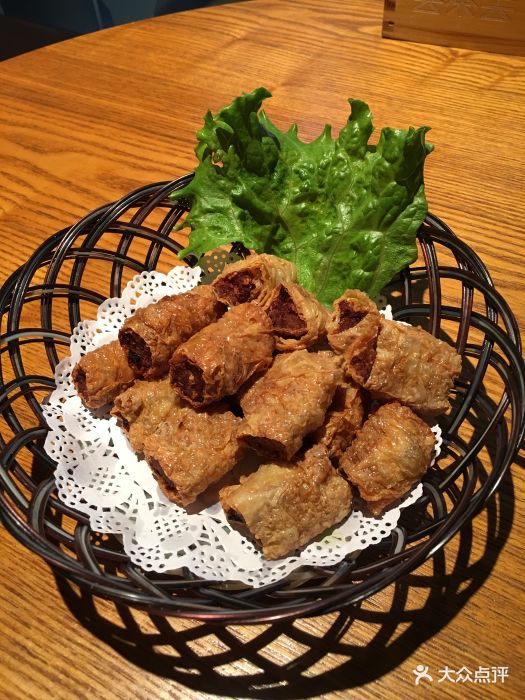 去茶去茶餐厅(中央大街店)温州炸响铃图片 - 第1张