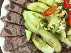 凉拌牛肉-神仙雪浓汤(明洞店)