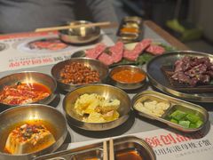 -草家酱蟹炭火烤肉店(珲春南路一店)