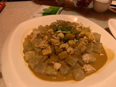 三鲜焖子-喜乐餐厅•灯笼虾球首创者•本地小海鲜(二马路店)