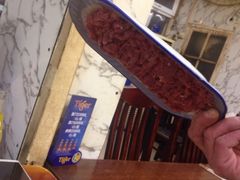 真的倒扣也不会掉下来的羊肉-前门张记涮肉(前门店)