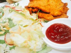 炸猪排-青瓦餐厅·生鱼片·韩园烤肉(西塔店)