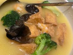 鸡汁豆腐-刘胖子家常菜·蹄花焖藕(富安街店)