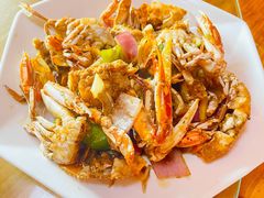 炒螃蟹-蓝湾碧波·老字号·疍家非遗海上餐厅