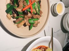 黑鸡枞菌炒肉-渔语鱼酸菜鱼新川菜(来福士店)
