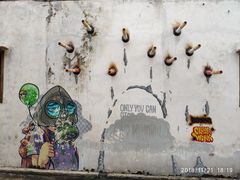 -槟城街头艺术街区