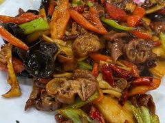 辣炒肥肠-春水锅贴·传统鲁菜(大明湖店)