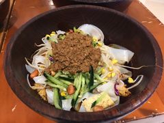 招牌肉酱凉皮-西北杂粮筐手工面凉皮(来福士店)