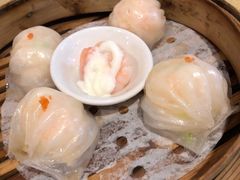 芝士大虾配虾饺皇-喜鹊茶点.啫煲(车陂店)