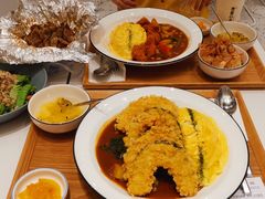 炸鸡块咖喱蛋包饭-池奈·咖喱蛋包饭(熙地港店)