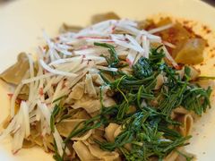 沙葱油泼莜面-紫泥369粗粮季(鼓楼店)