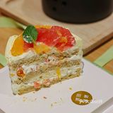 秋天一定要尝😝治愈系橘子味的蛋糕🍰
