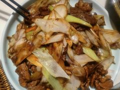 京葱爆羊肉-小吊梨汤·北京菜·烤鸭(鸟巢店)