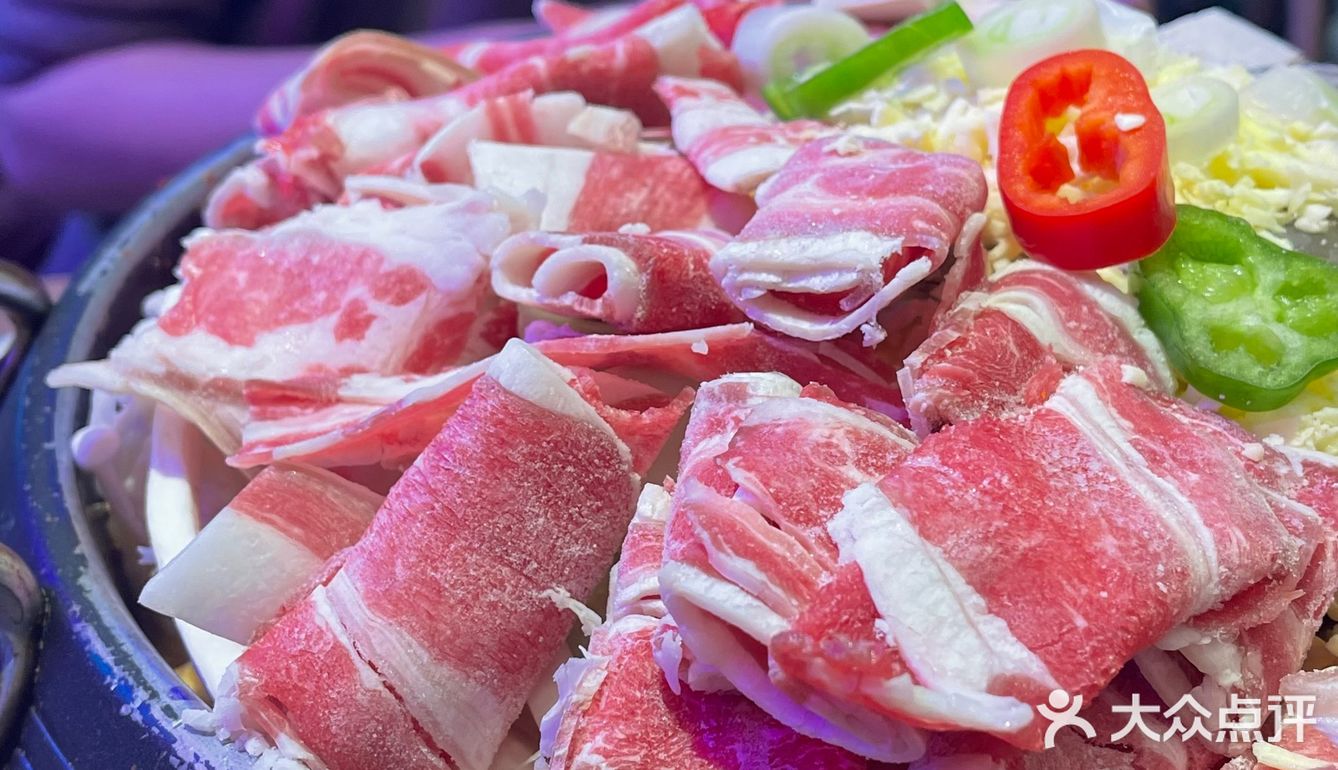 天冷了适合吃韩式火锅啦[调皮]