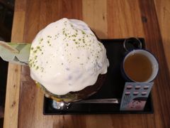 抹茶生乳かき氷-WONDER ICE 萬得冰田(建設路总店)