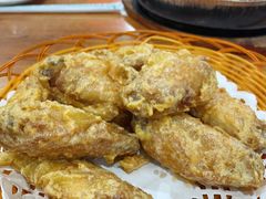咸蛋黄焗鸡翼-南记食粥坊·宵夜大排档(莲花总店)