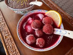 荔枝杨梅妃子饮-萬春金福下午茶(故宫店)