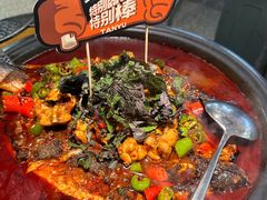 -探鱼·鲜青椒爽麻烤鱼(苏宁广场店)