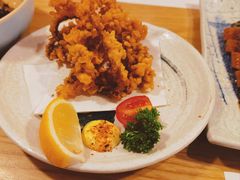 香炸鱿鱼须-小句号·精致料理(江南环球港店)