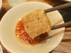 冻豆腐-老牌坊云南鱼豆花火锅(爱建店)