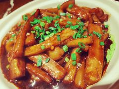 鱼香茄子煲-广东道至正餐厅(区庄店)