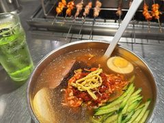 爆款现压冷面-白玉串城·朝鲜族烤串(龙岗店)