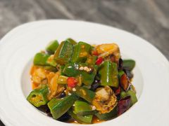 扇贝拌秋葵-前海沿·海鲜水饺青岛菜(乐客城店)