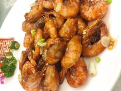 避风塘三葱炒虾-稻香酒家·33年老字号·港式粤菜(富邦中心店)