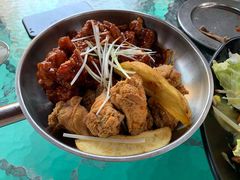 韩式炸鸡-MI WU FACTORY米屋美食工厂餐厅(绿地店)