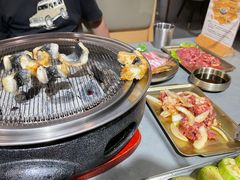 -围炉肉舍•炭烤活鳗•丹东海鲜烤肉(步行街店)