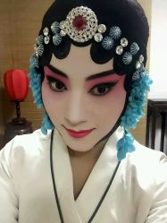 -胭脂猫京剧摄影